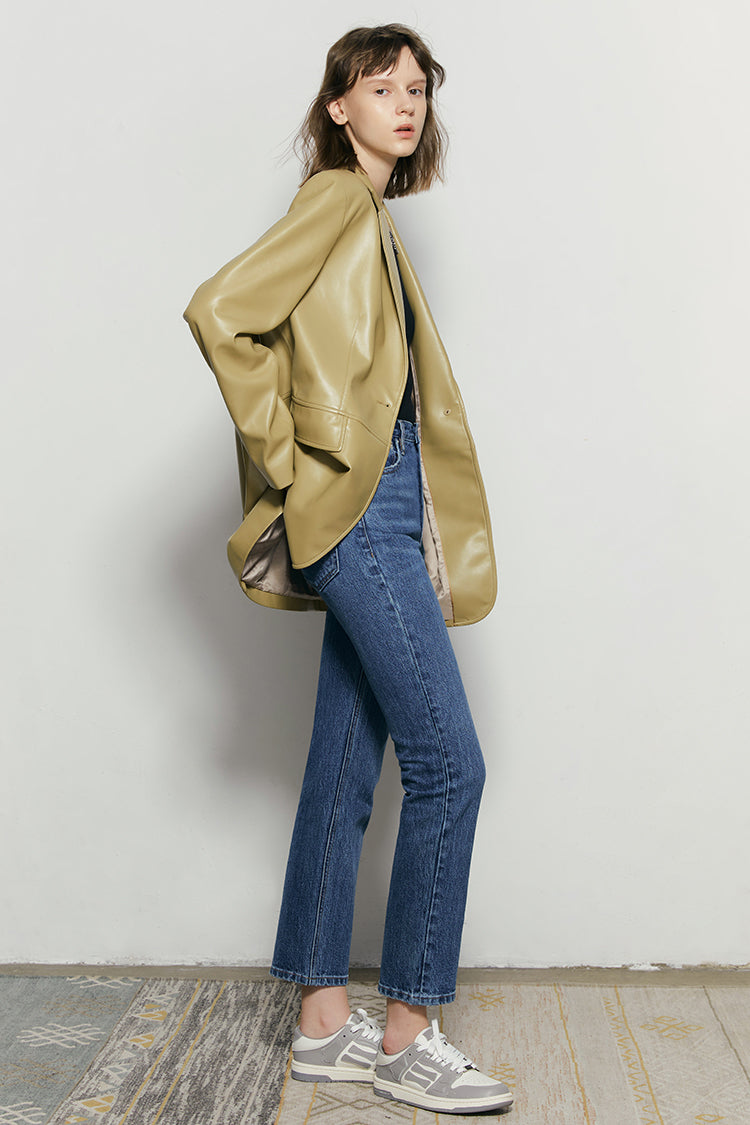 Activity Grrrl High Rise Kick Crop Jeans | HJ017
