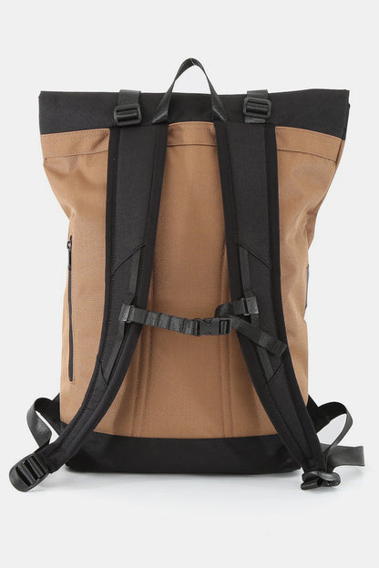 Contrast Waterproof Canvas Backpack Bag