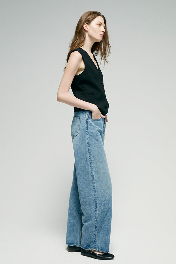 Slope Curve Jeans | HJ039