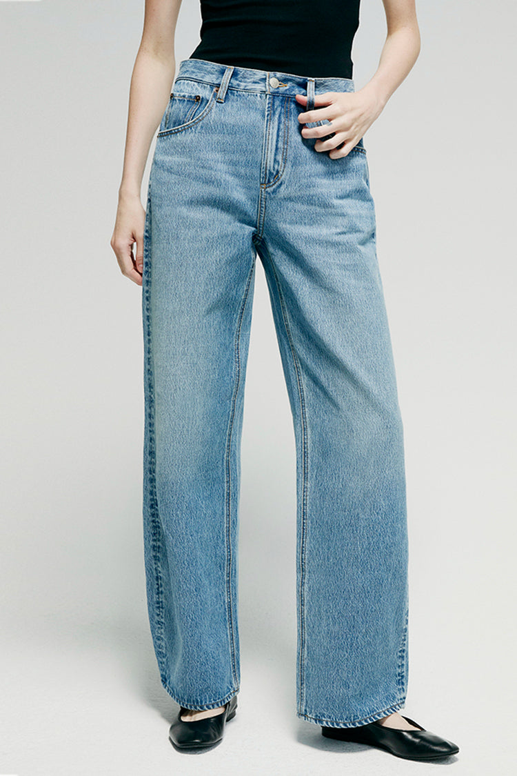 Slope Curve Jeans | HJ039