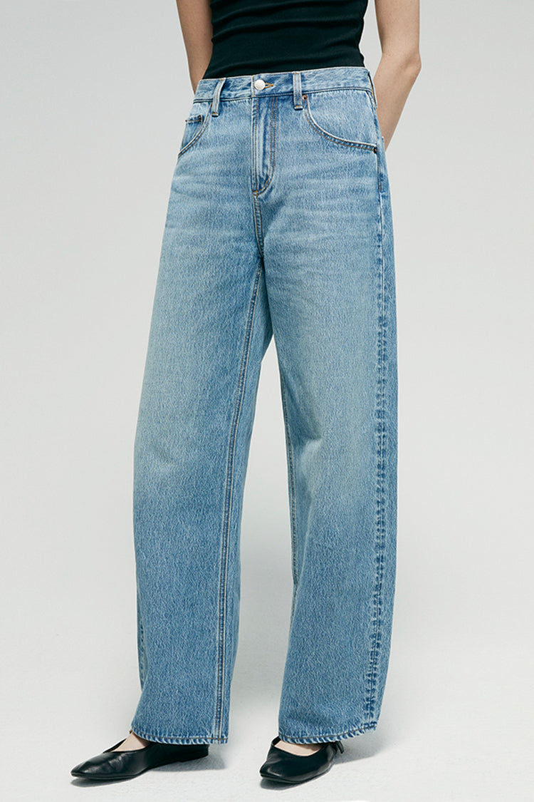 Slope Curve Jeans | HJ039