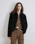 Fireladyfur Tuscan Sheepskin Coat ‘Morning Mist Fairy’