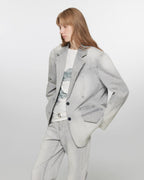 Fireladyfur Loose Fit Denim Blazer ‘Discover Denim’