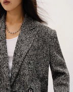 ‘Long Night Meteor’ Limited Edition Italian Yarn Tweed Suit Jacket