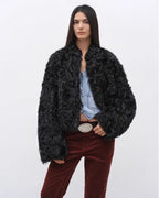 Fireladyfur Sheepskin Coat | New Zealand Wool | ‘Little Bear’