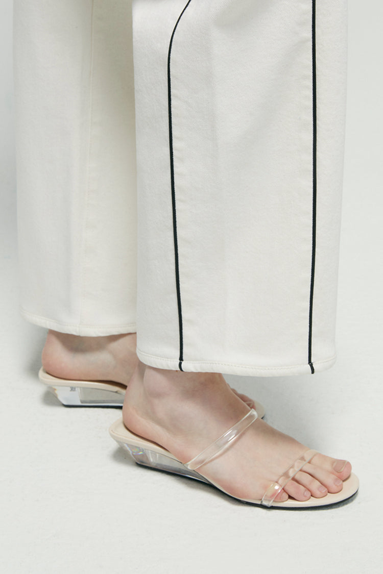 Crush Curve Ankle Jeans | HJ052