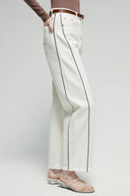 Crush Curve Ankle Jeans | HJ052