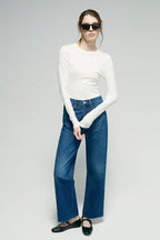 Crush Curve Ankle Jeans | HJ052