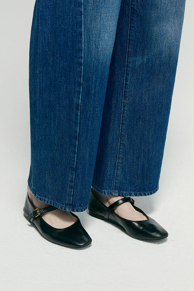 Crush Curve Ankle Jeans | HJ052