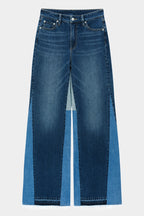 Shadow Split Wideleg Jeans | HJ056