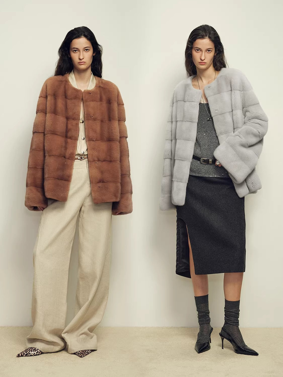 Fireladyfur Women's Purple Label Mink Coat | Horizontal Spine Tailoring | 'Legacy Mink'