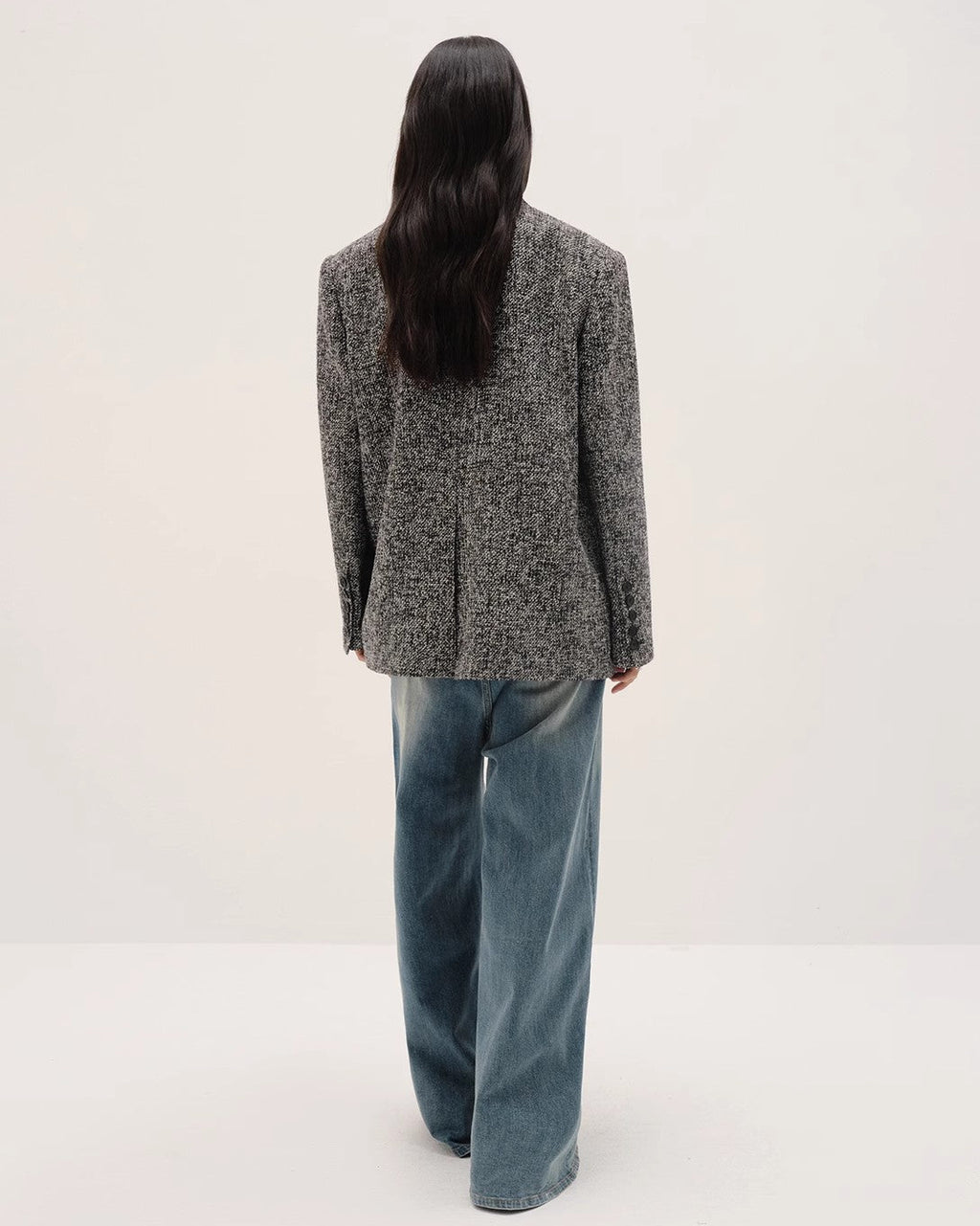 ‘Long Night Meteor’ Limited Edition Italian Yarn Tweed Suit Jacket