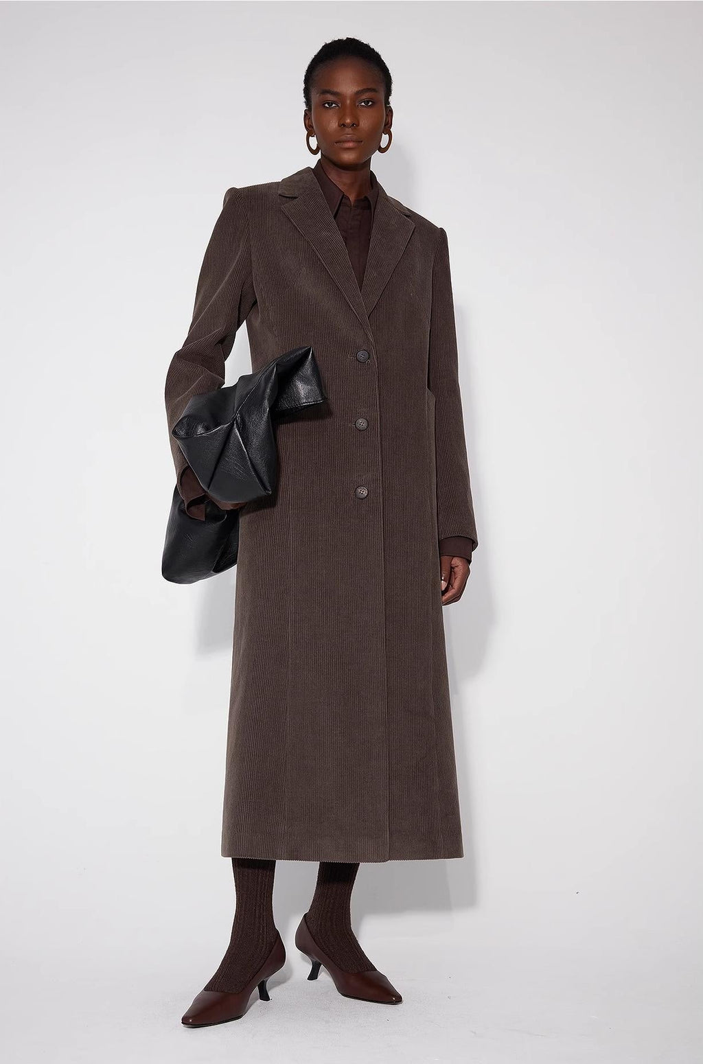 Corduroy Three-Dimensional Pocket Waist Coat