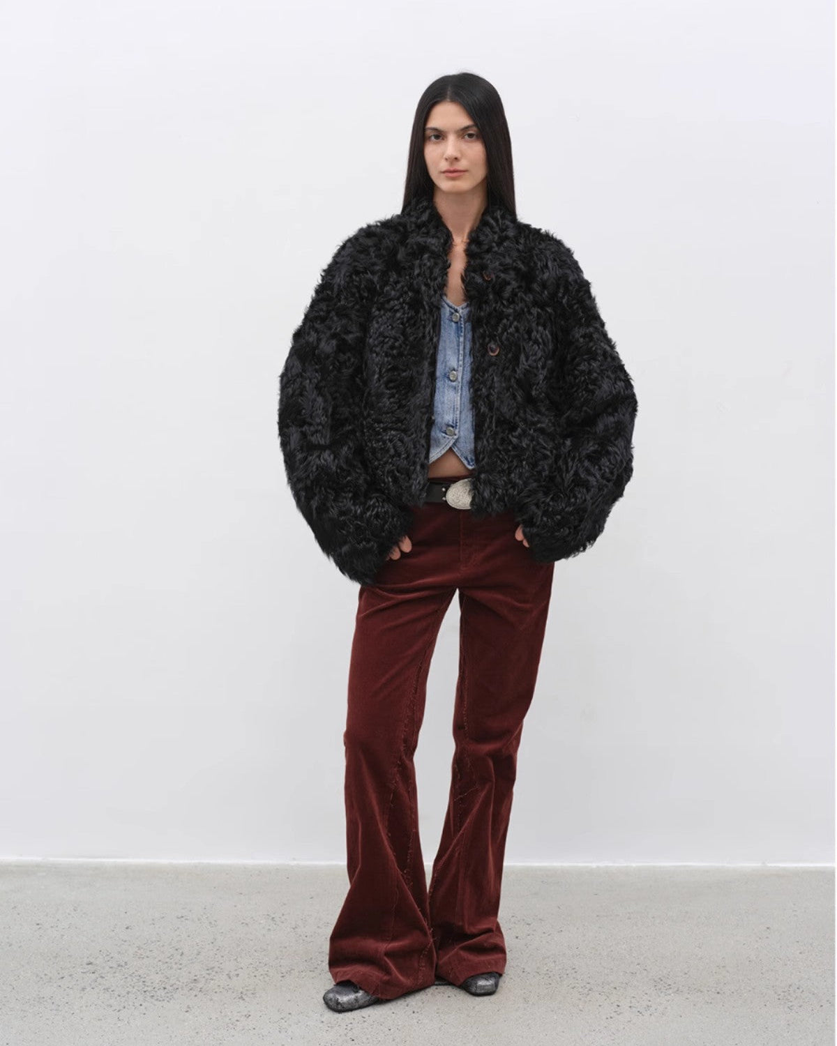 Fireladyfur Sheepskin Coat | New Zealand Wool | ‘Little Bear’