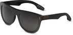 Jagger Sunglasses | Polished Black and Copper + Grey Lens