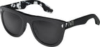 Jagger Sunglasses | Polished Black + Marble Stone & Grey Lens