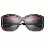 Beverly Sunglasses Matte Black and Marble Stone | Grey Lens
