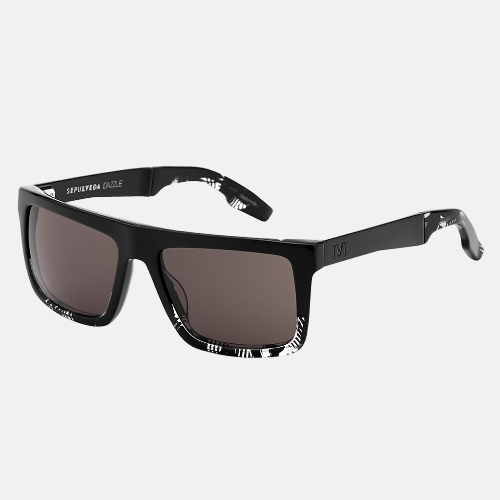 IVI Vision Sepulveda Polished Dazzle Brushed Black | Grey Lens