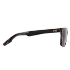 Sepulveda Sunglasses Polished Double Horn Brushed Black | Bronze Polarized Lens
