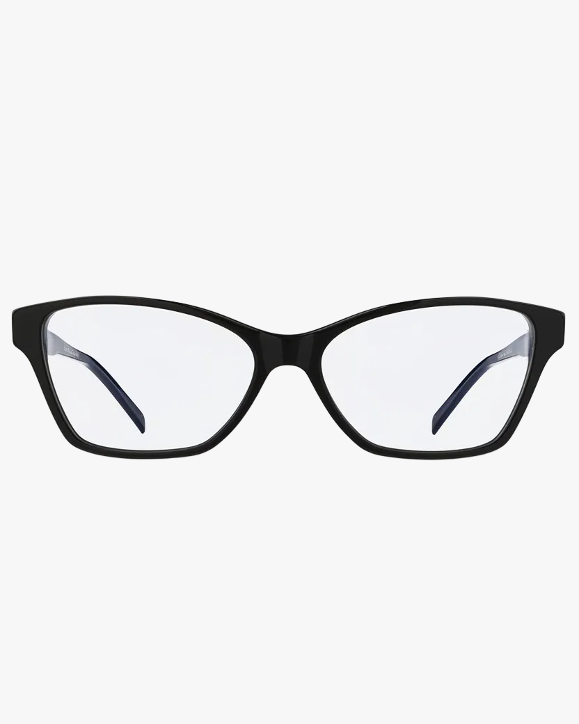 Cosmopolis Eyeglasses | Polished Black