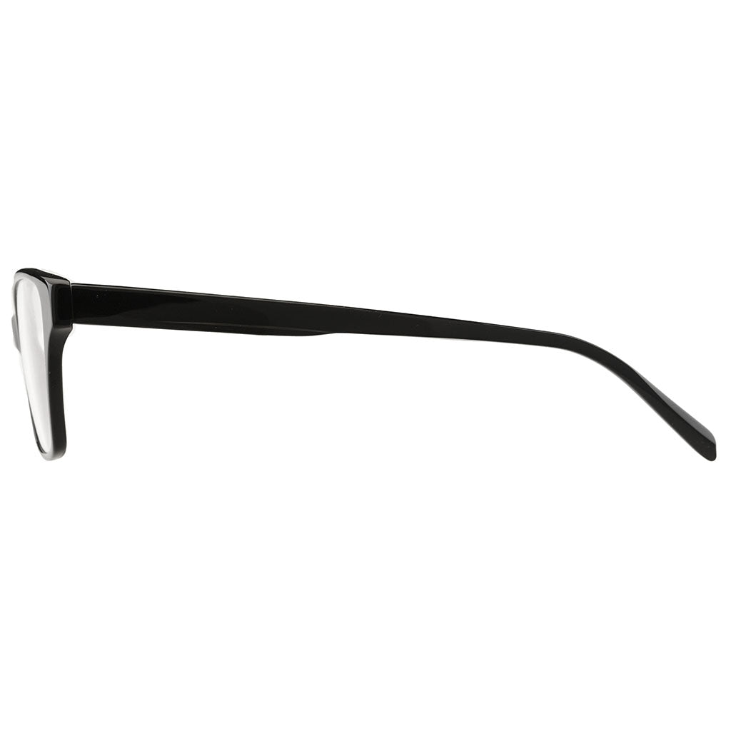 Cosmopolis Eyeglasses | Polished Black
