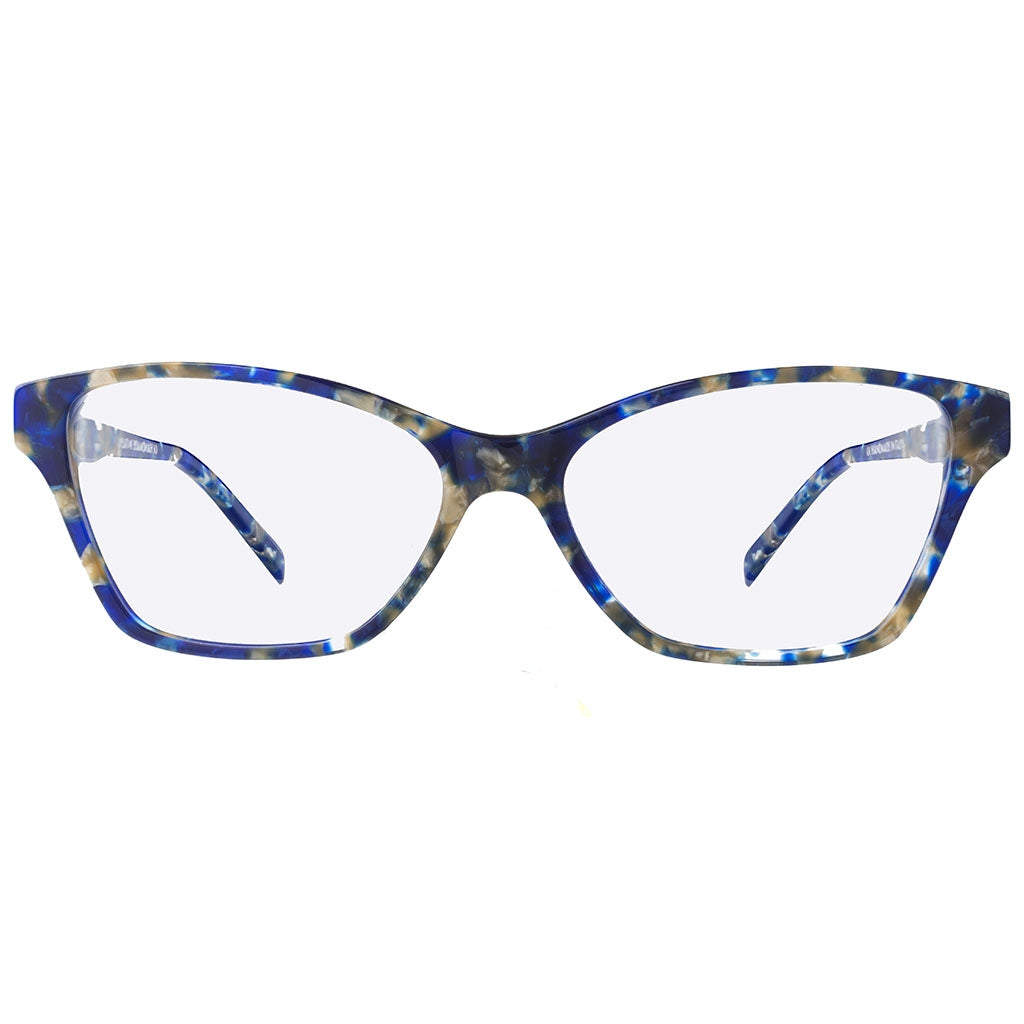 Cosmopolis Eyeglasses | Polished Blue Pearl Marble