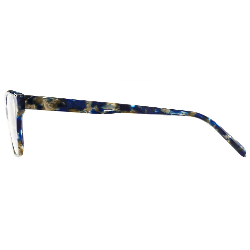 Cosmopolis Eyeglasses | Polished Blue Pearl Marble