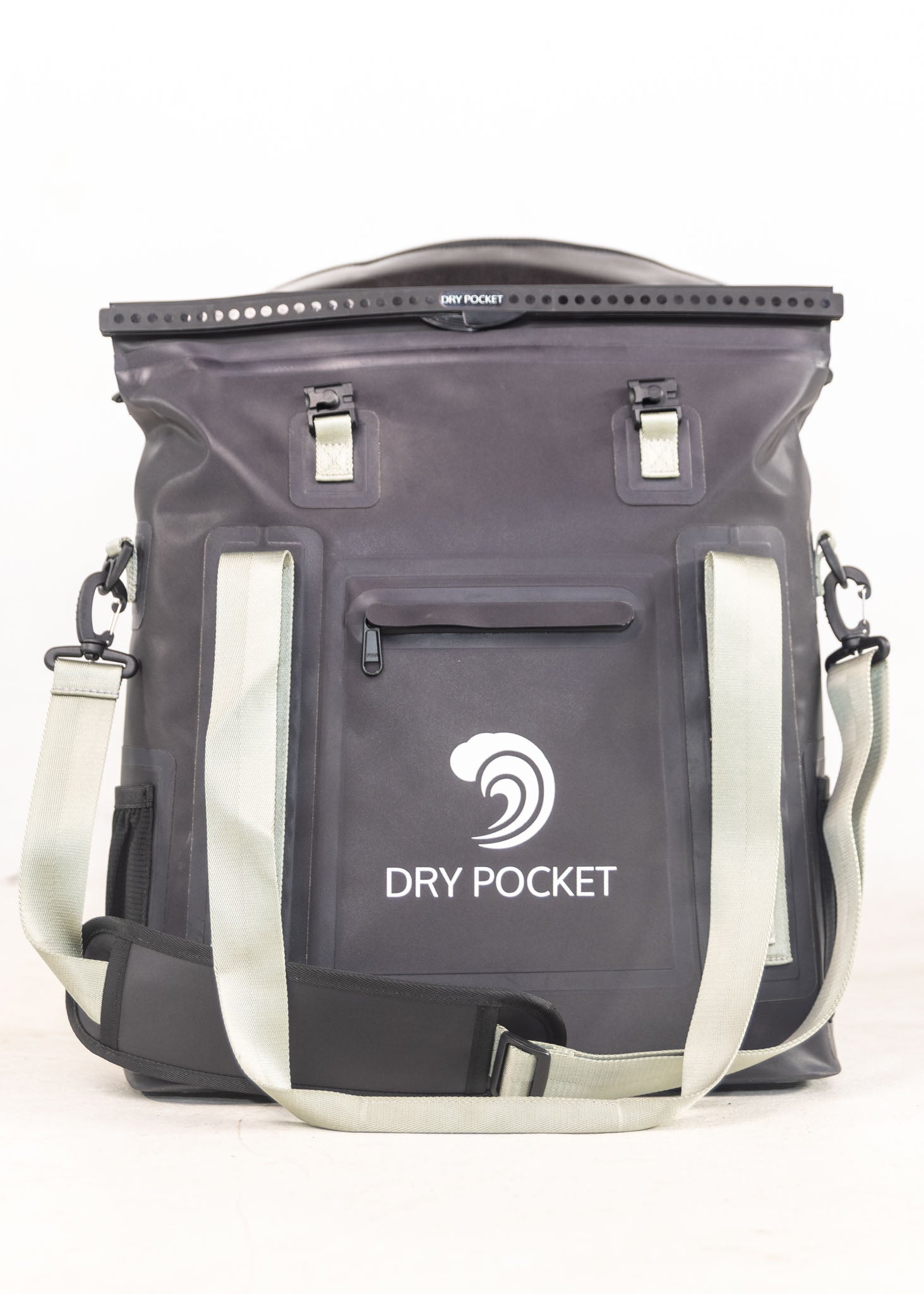 Dry Pocket Auto-Sealing Waterproof Floating Scent Proof Tote Cooler Black