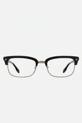 Producer Eyewear Frame | Polished Black and Brushed Aluminum