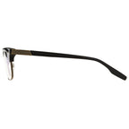 Producer Eyeglasses Polished Black and Antique Gold