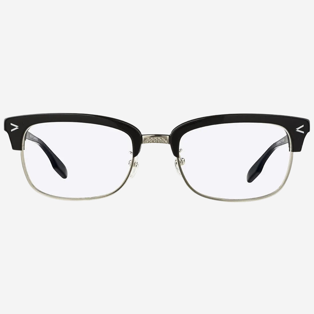 Producer Eyeglasses | Polished Black & Chrome