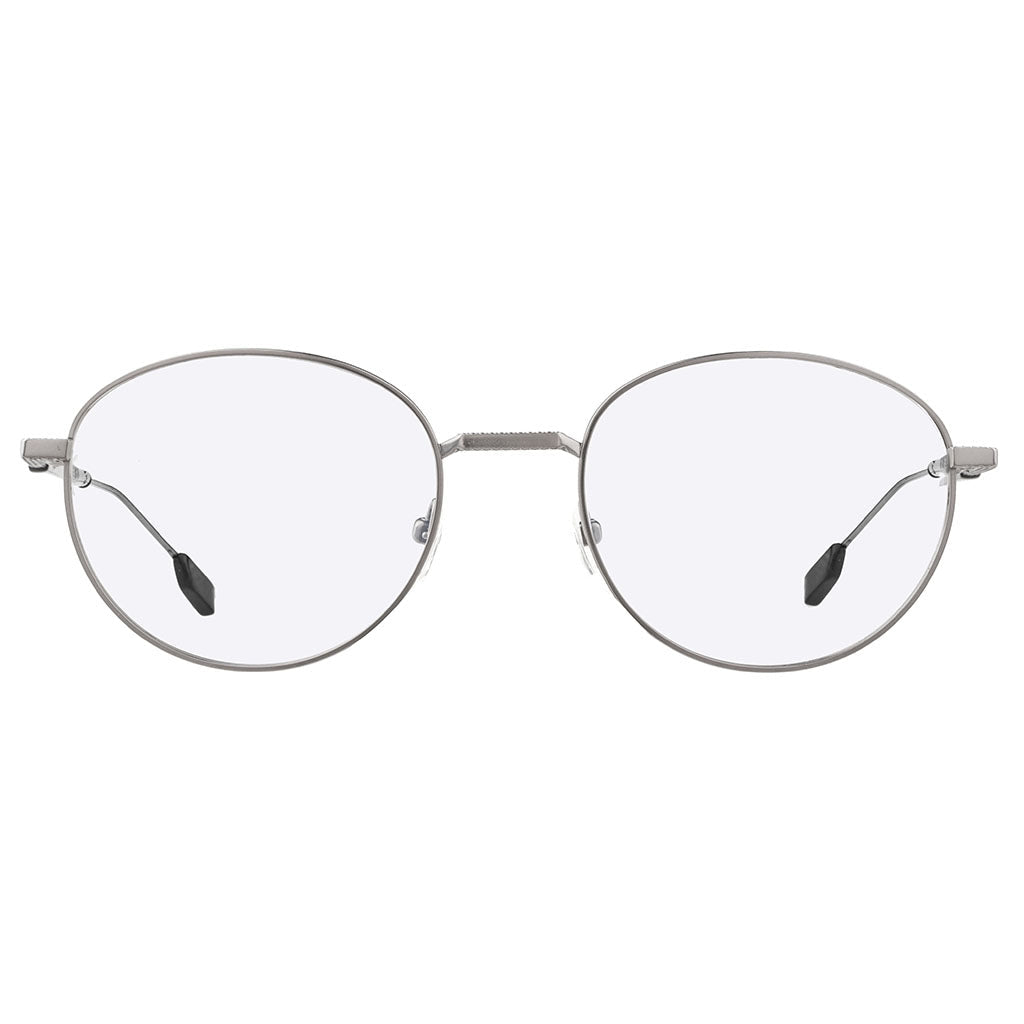 Agent Eyeglasses Matte Gunmetal and Polished Black