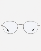 Agent Eyeglasses Matte Gunmetal and Polished Black