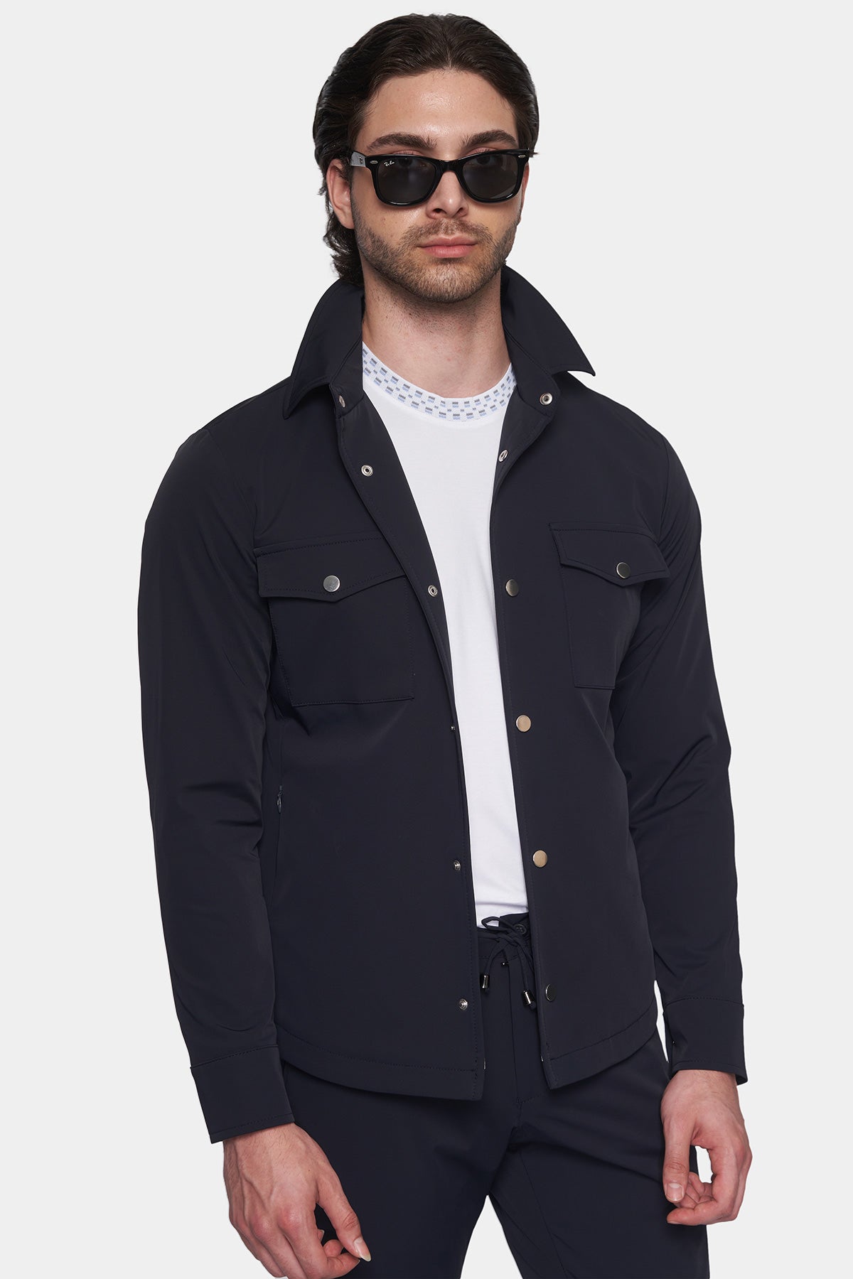 The Luxe Jacket | Navy