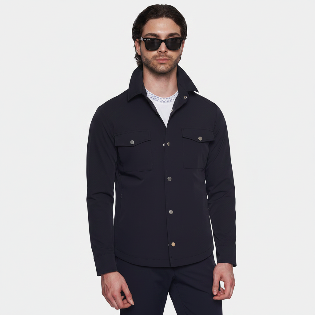 The Luxe Jacket | Navy