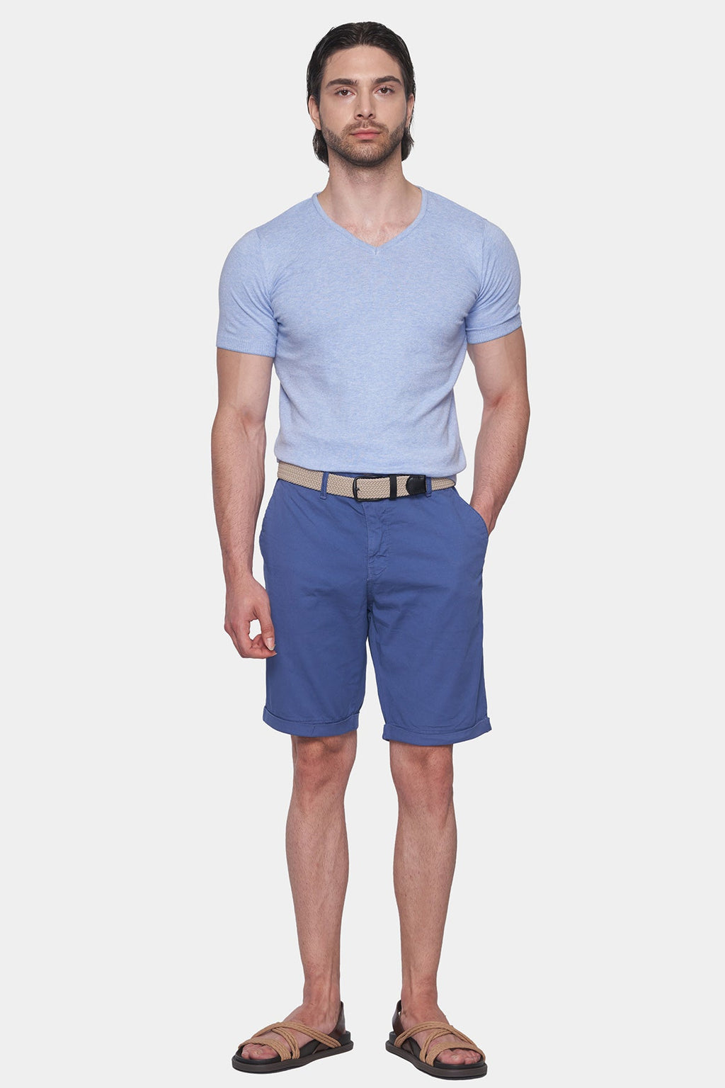 The Summer Short | Oily Blue