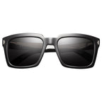 Lee Sunglasses | Polished Black + Grey & Polarized Lens