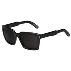 Lee Sunglasses | Polished Black + Grey & Polarized Lens