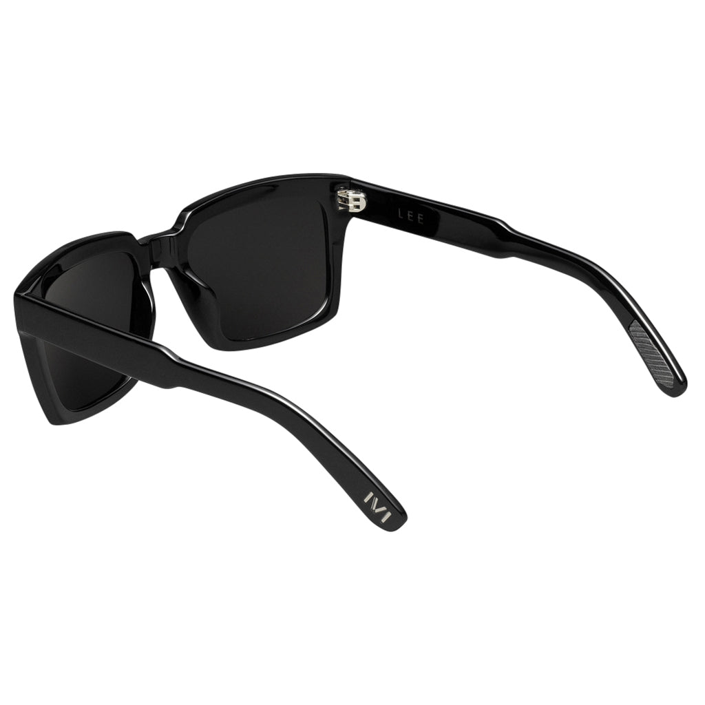 Lee Sunglasses | Polished Black + Grey & Polarized Lens