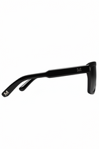 Lee Sunglasses | Polished Black + Grey & Polarized Lens