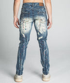 Splash Paint Vintage Slim Jeans