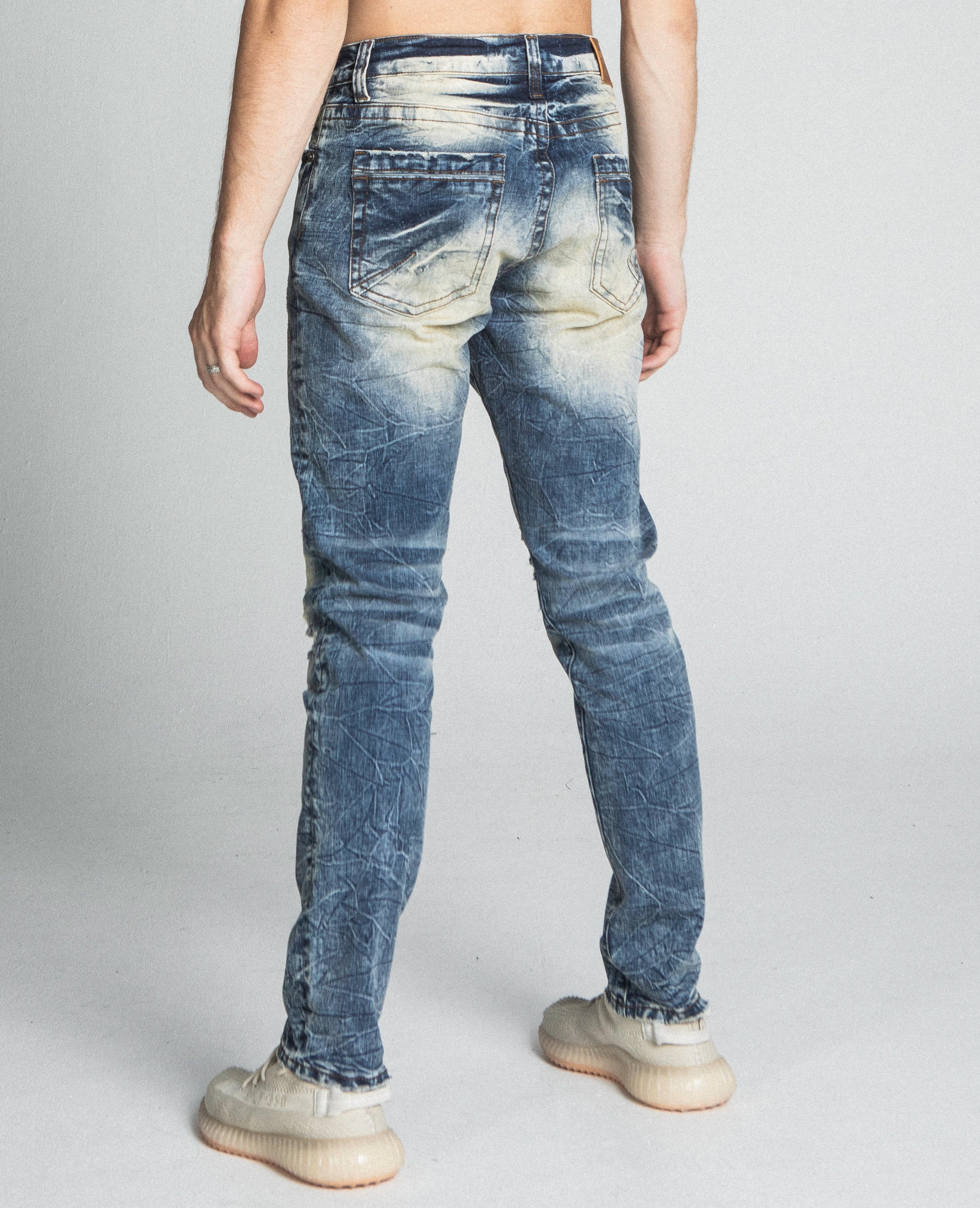 Ripped Vintage Slim Jeans