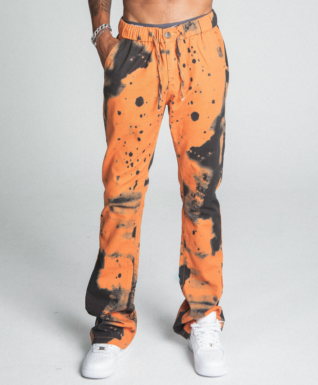 Color Dye Stacked Jeans | AJ04SK