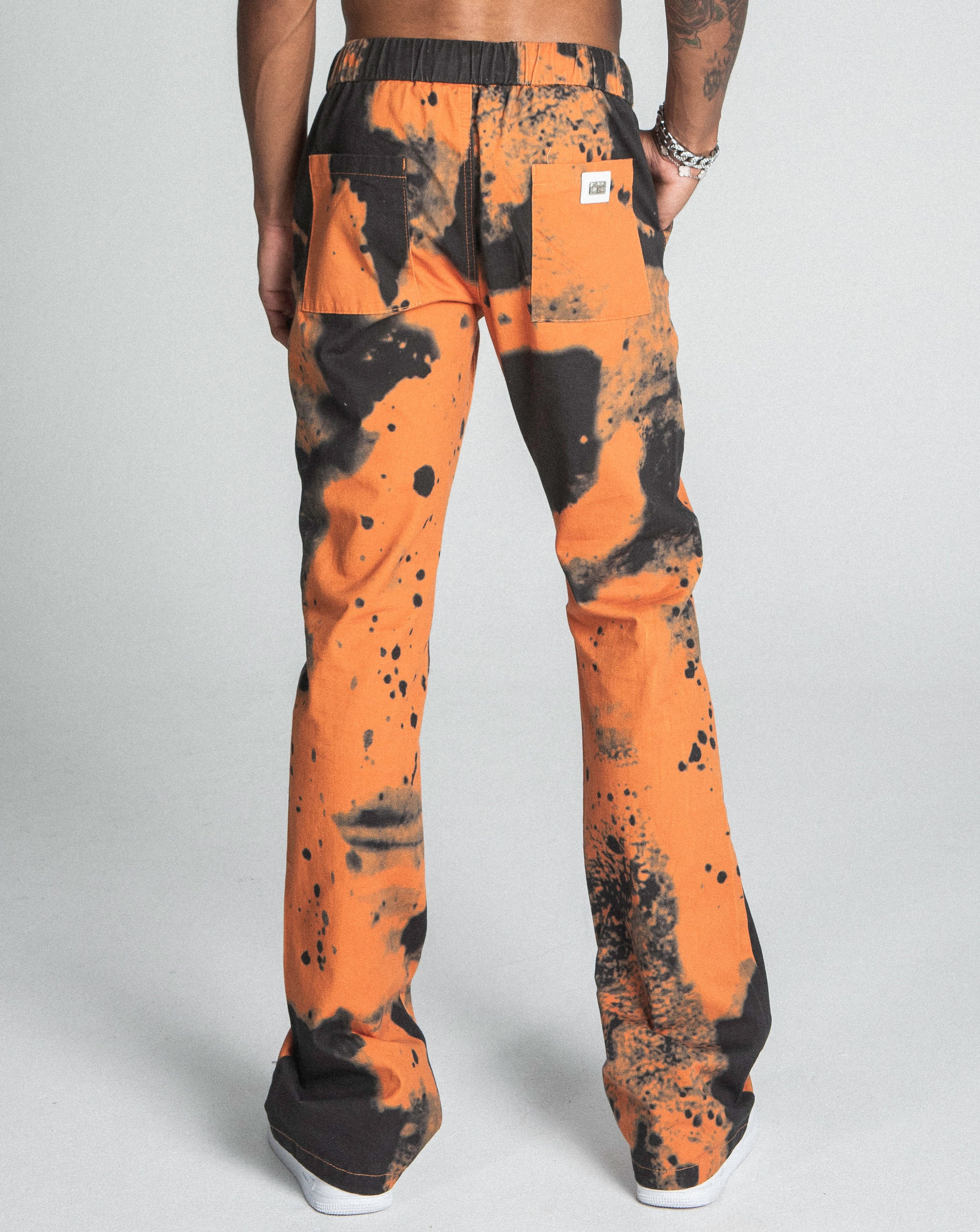 Color Dye Stacked Jeans | AJ04SK