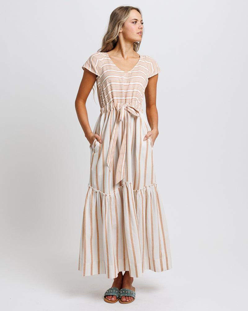 Love Song A-Line Maxi Dress