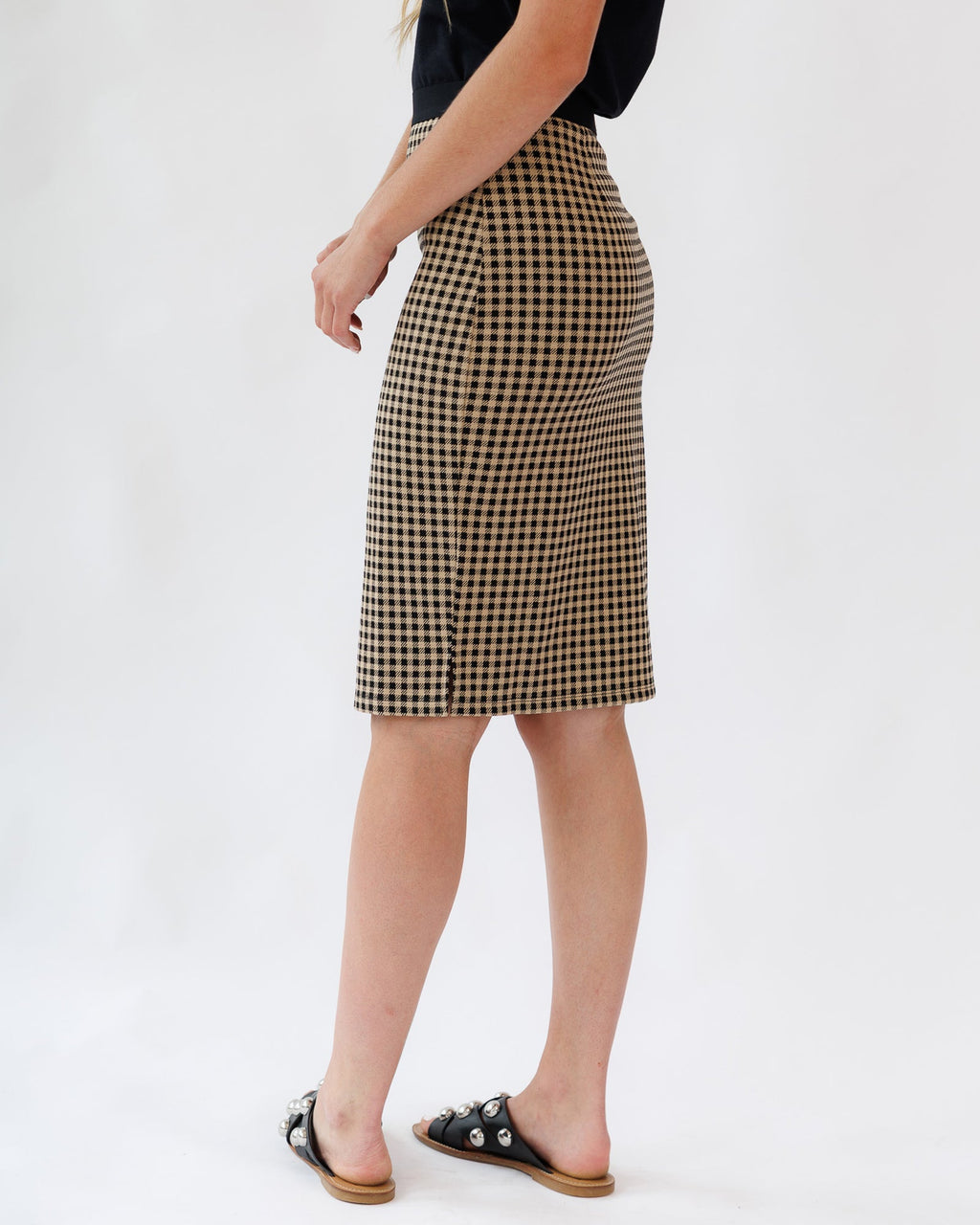 Checks Out Skirt