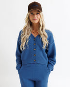 V-Neck Slopes Sweater Cardigan