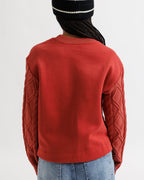 Cable Crew Sweater