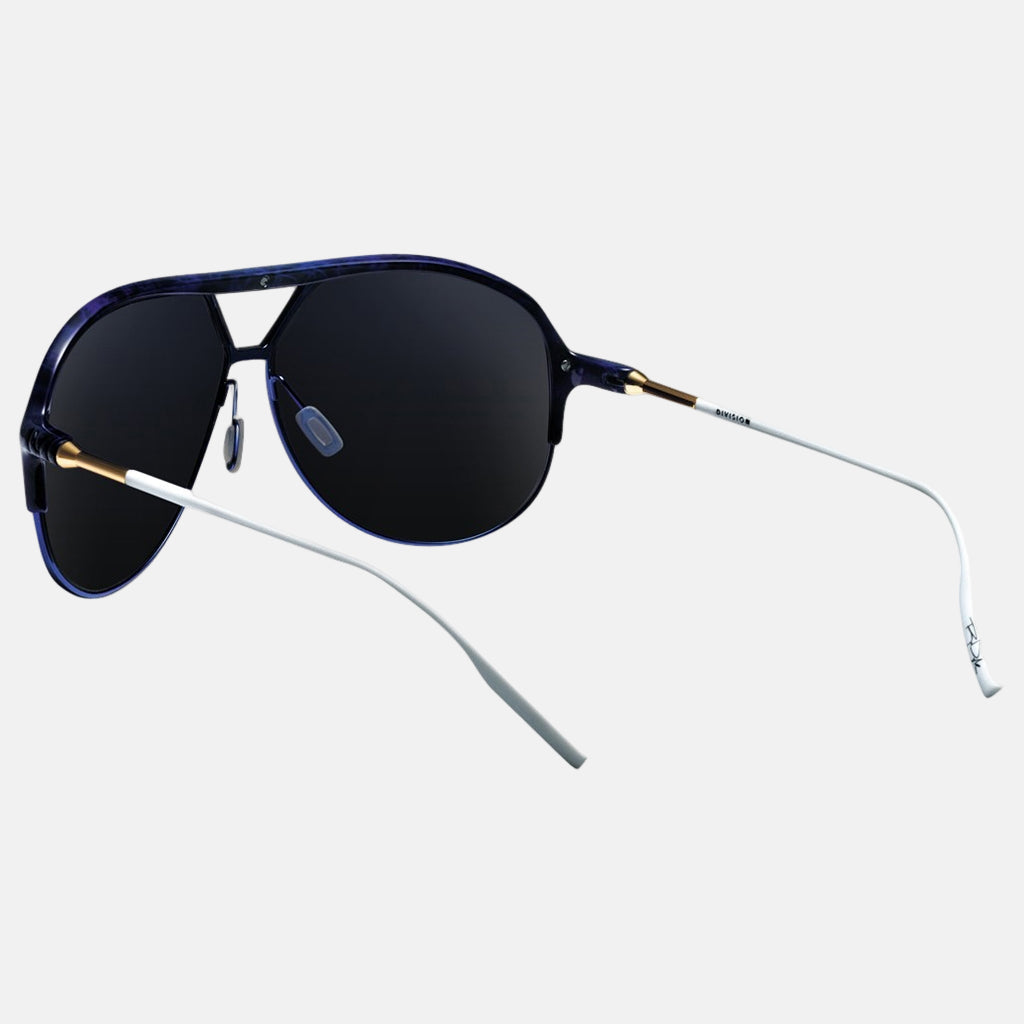 IVI Vision Division Signature Series Blue Black Marble White/Blue Grey