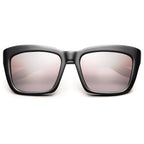 IVI Sunglasses Bonnie Polished Black | Rose Gradient Lens